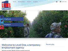 Tablet Screenshot of level1.nl